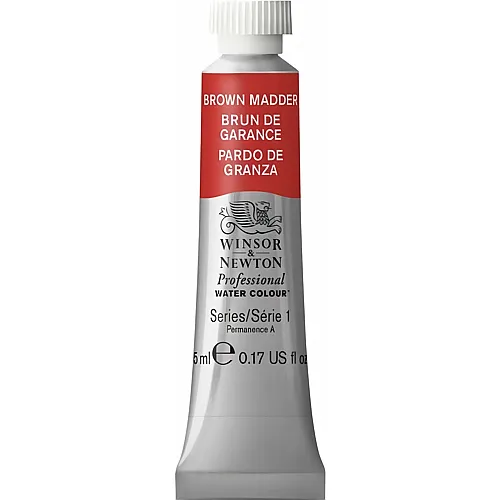 Winsor & Newton W&n Prof. Water Colour 5ml Tube Krappbraun