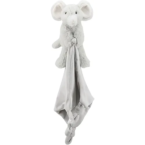 The Puppet Company Fingerpuppe mit Schmusetuch Elefant - 46 cm