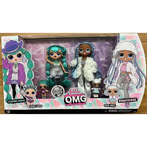 MGA L.O.L. Surprise! O.M.G. Winter Disco Cosmic Nova und Snowlicious