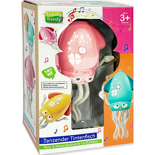 Totally Trendy Tanzender Tintenfisch pink