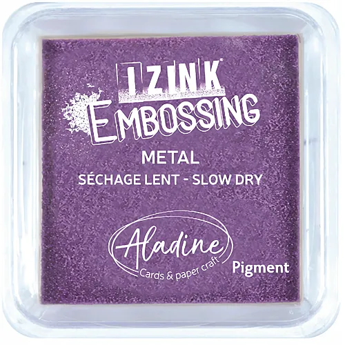 Aladine Izink Stempelkissen M Lila Metall