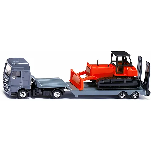 MAN LKW mit Planierraupe
