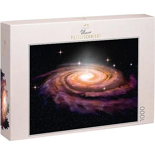 Spektakul�re Spiral-Galaxie als 3D-Illustration 1000Teile