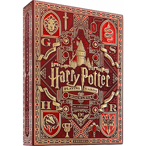 Spielkarten Harry Potter Rote Version