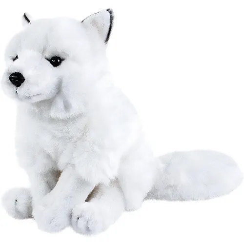 Arctic fox sitting - 26 cm