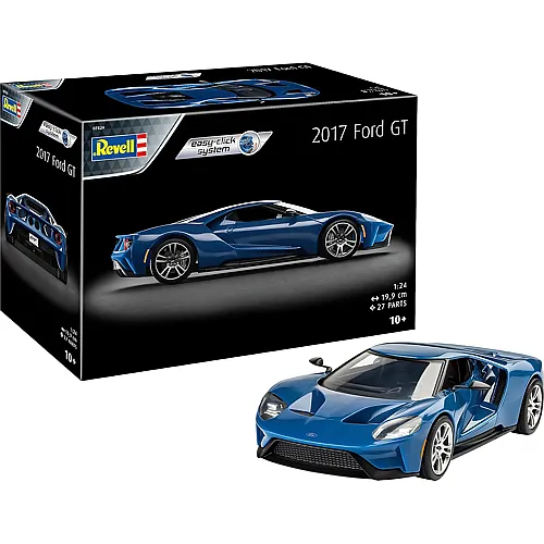 Modellbausatz 2017 Ford GT 27Teile