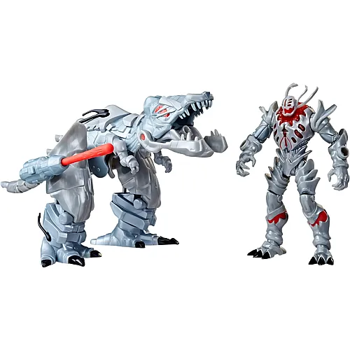 Hasbro Marvel Mech Strike Mechasaurs, 11,4 cm Ultron Primeval mit T-R3X Mechasaur-Actionfiguren, Superhelden-Spielzeug f�r Kinder ab 4 Jahren
