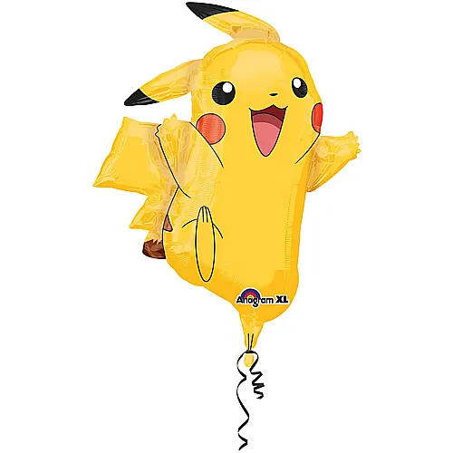 Amscan Pokmon Folienballon Pikachu (62x78cm)