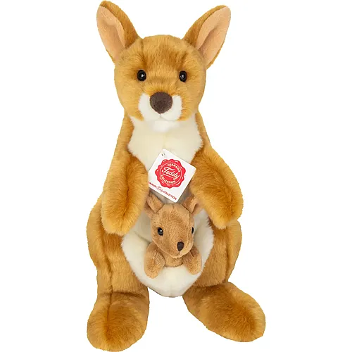 Teddy-Hermann K�nguru mit Baby - 30 cm