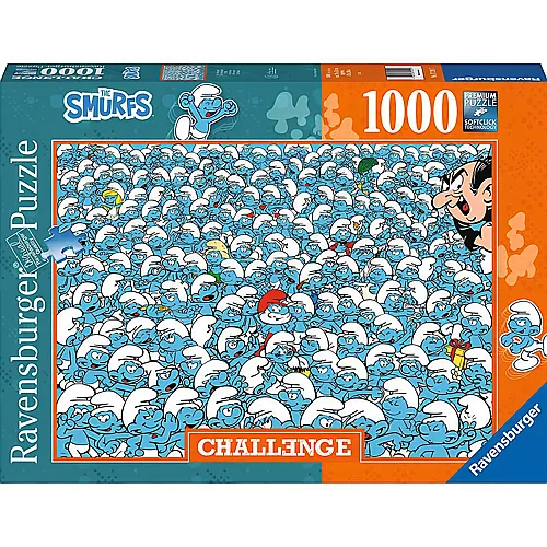 Ravensburger Puzzle Die Schlmpfe Challenge (1000Teile)