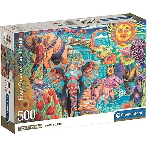 Elefantenkarneval 500Teile