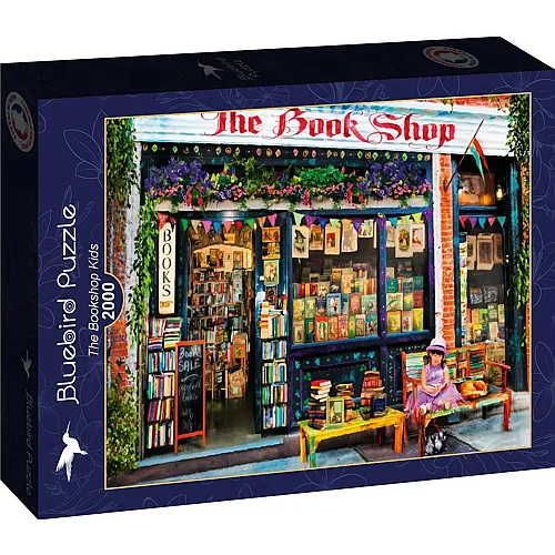 Bluebird Puzzle Aimee Stewart The Bookshop Kids - 2000 Teile