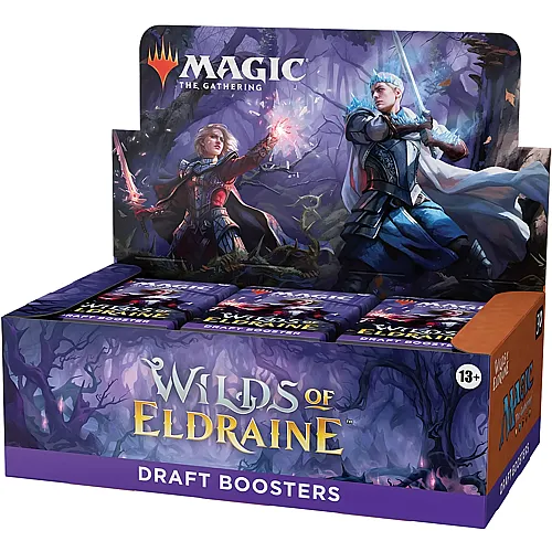 Magic The Gathering Wilds of Eldraine Draft Boosters - English
