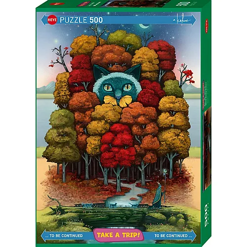 Heye Puzzle Take a trip - With Andy Kehoe (500Teile)