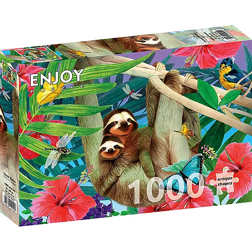Enjoy Puzzle Sweet Sloths - 1000 Teile