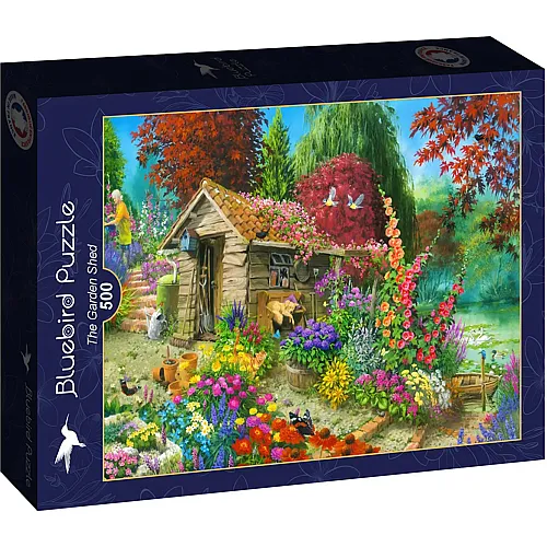 Bluebird Puzzle The Garden Shed (500Teile)