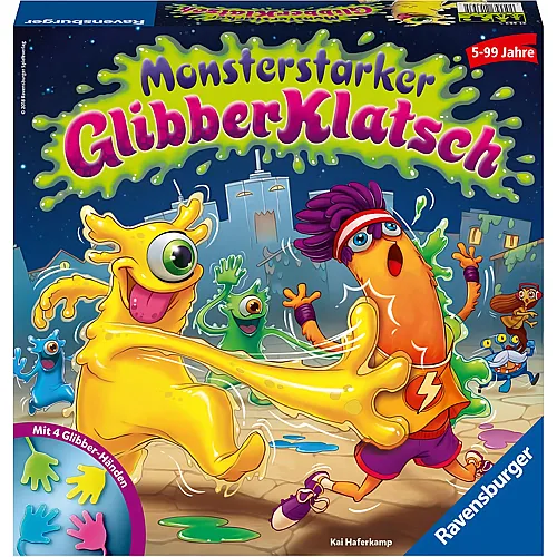 Ravensburger Spiele Monsterstarker Glibber-Klatsch