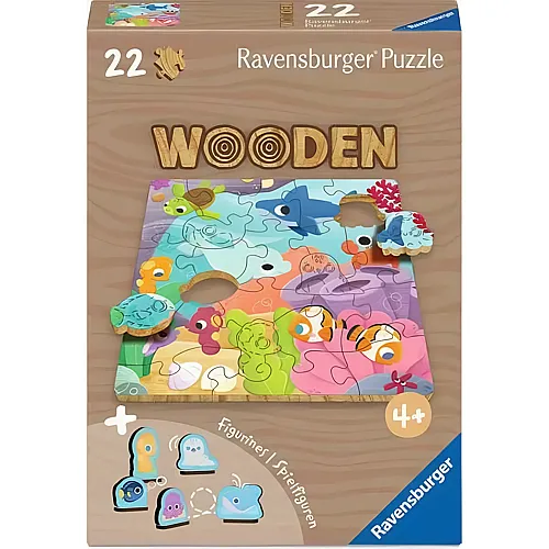 Wooden Farbenspiel der Meere 22Teile