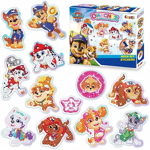 Craze Diamondz Starter Set Stickers Paw Patrol