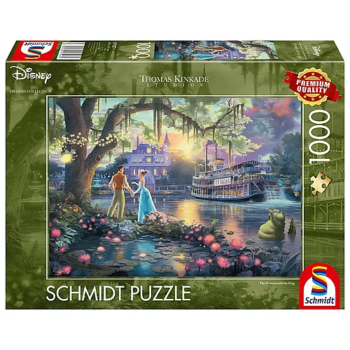 Schmidt Puzzle Thomas Kinkade The Princess and the Frog