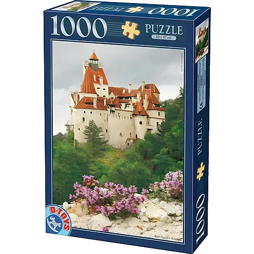 DToys Puzzle Rum�nien: Schloss Bran - 1000 Teile