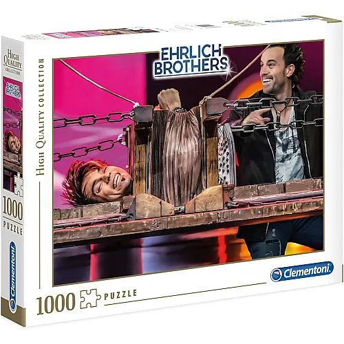Clementoni Puzzle Ehrlich Brothers - 1000 Teile