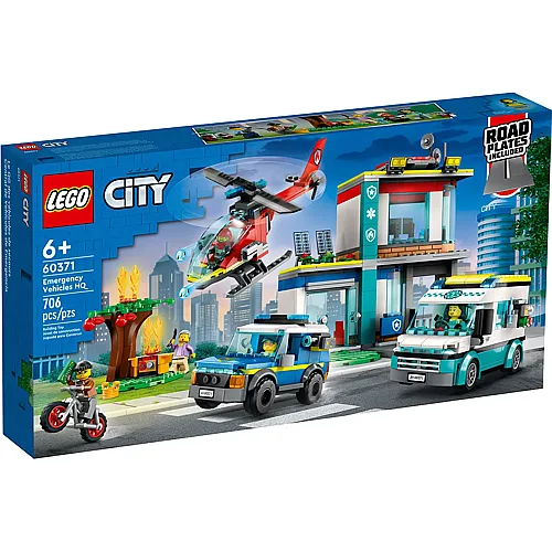 LEGO City Hauptquartier der Rettungsfahrzeuge (60371)