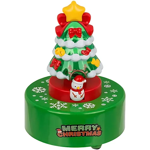 Sombo Weihnachtsspieldose mit Farbwechsel LED