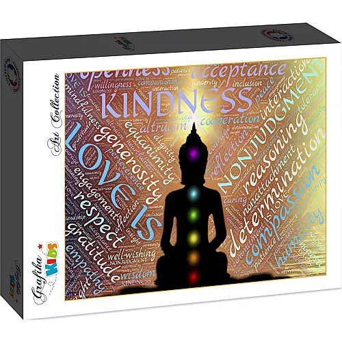 Grafika Puzzle Art Collection Grafika Kids Buddha - 12 Teile
