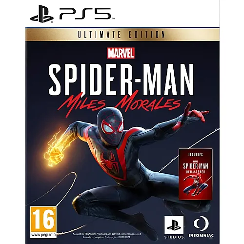 Sony PS5 Spiderman Marvels Spider-Man: Miles Morales