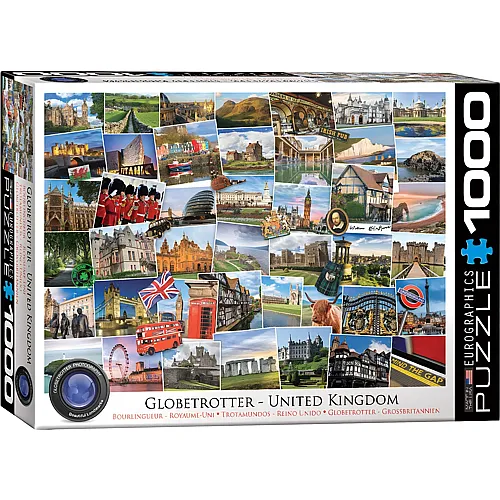 Eurographics Puzzle Globetrotter Vereinigtes K�nigreich - 1000 Teile