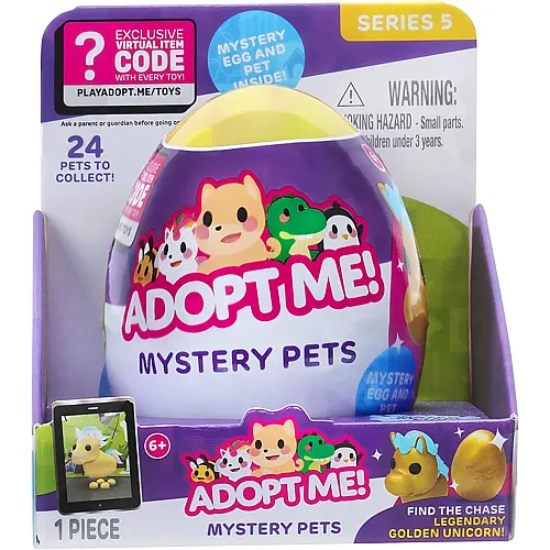Jazwares Adopt Me - Mystery Collectibles (Mystery Pets) S5, Figur