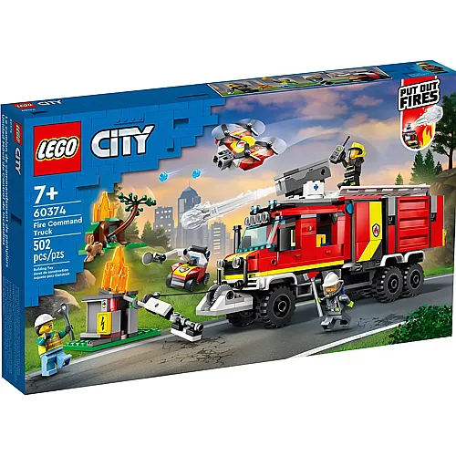 LEGO City Einsatzleitwagen der Feuerwehr (60374)