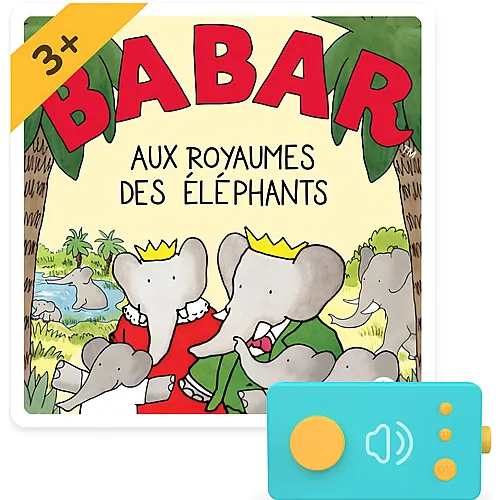 Lunii Album Audio Interactif Babar Aux Royaumes Des Elephant
