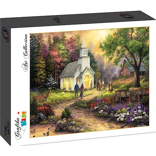 Grafika Puzzle Art Collection Grafika Kids Chuck Pinson - Strength Along the Journey - 104 Teile