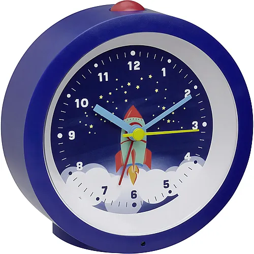 Analoger Wecker Kinder Rakete