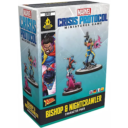 Atomic Mass Games Marvel Crisis Protocol Bishop & Nightcrawler (mult)