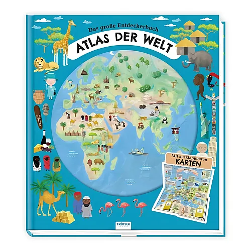 Tr�tsch Verlag Atlas der Welt - Deutsch