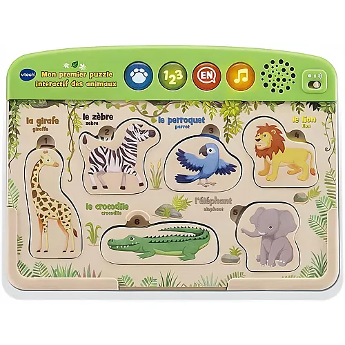 vtech Mon premier puzzle interactif des animaux Fran�ais