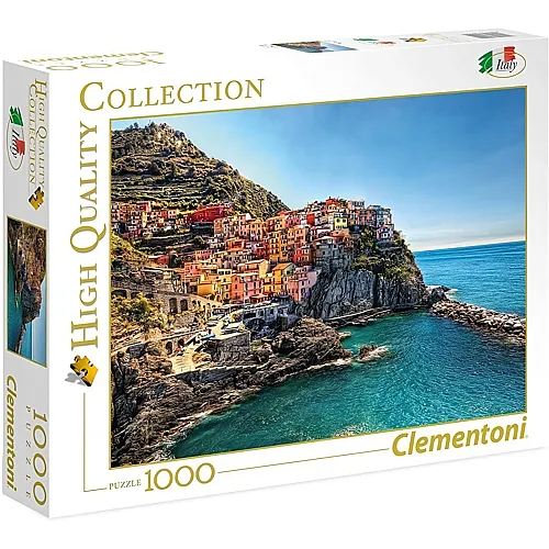 Clementoni Puzzle High Quality Collection Manarola Cinque Terre Italien - 1000 Teile
