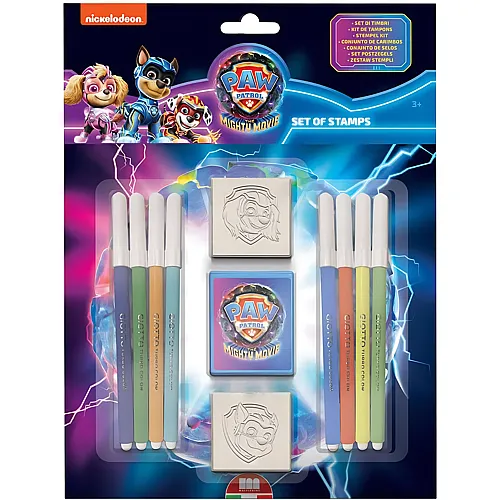 Multiprint Paw Patrol Stempelset - 11 Teile