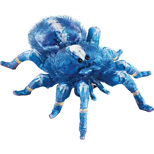 Folkmanis Handpuppe Blaue Vogelspinne - 46 cm