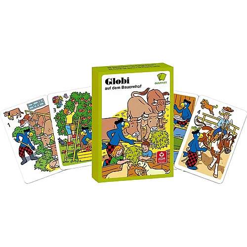 Quartett Globi Bauernhof