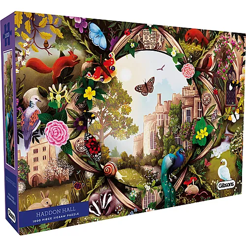 Gibsons Puzzle Haddon-Halle - 1000 Teile