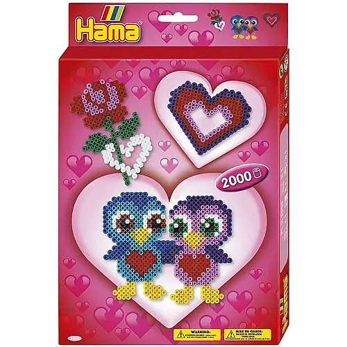 B�gelperlen Geschenk-Set Love 2000Teile