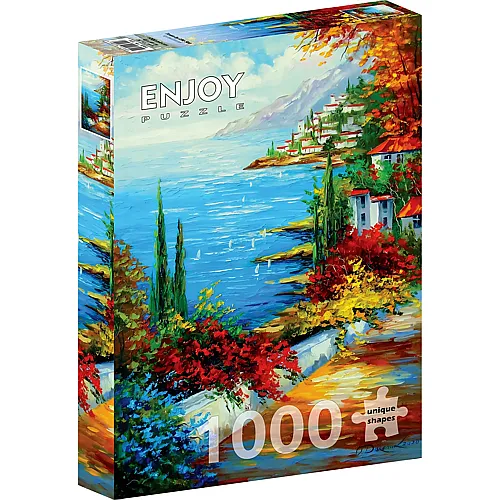 Enjoy Puzzle Town by the Sea - 1000 Teile