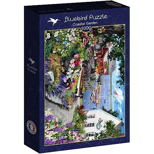Bluebird Puzzle Coastal Garden - 1000 Teile