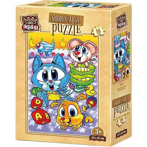Art Puzzle Kids Mischievous Littles (16Teile)