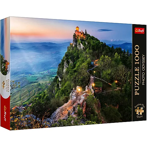 Cesta-Turm, San Marino 1000Teile