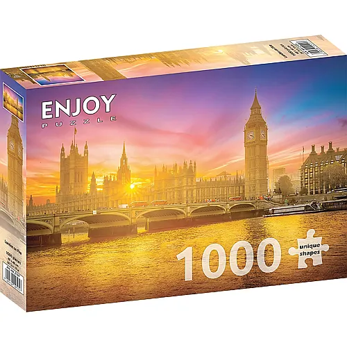 Enjoy Puzzle London on Fire - 1000 Teile